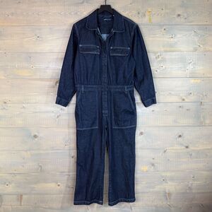 Levi's Made & Crafted Cotton Denim Flight Suit Jumpsuit Women's Large